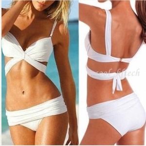 ❌❌ TRADED❌❌with @raeganlynn White beautiful bikini