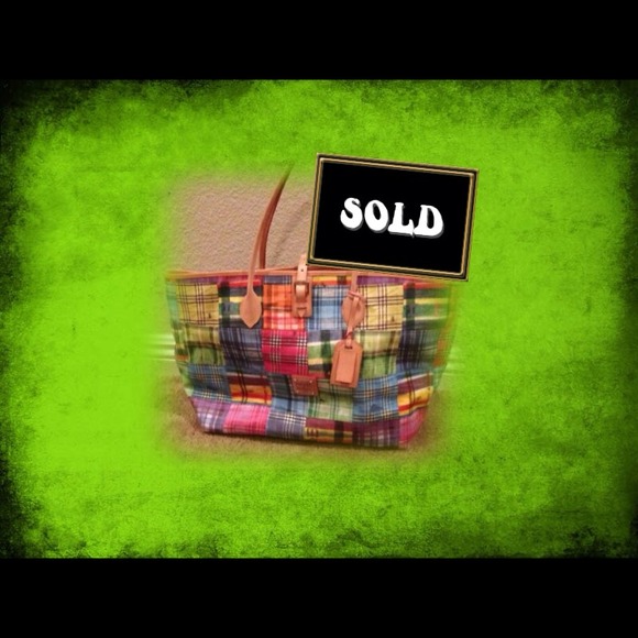 *****SOLD***Multicolor Beach bag Dooney and Bourke