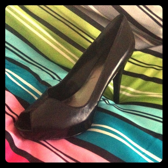 Nine West Open Toe Dress Pump
