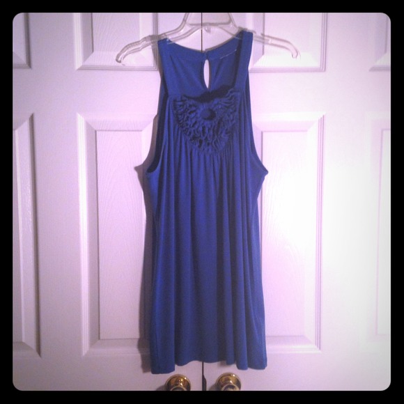 NWOT blue fashion tank