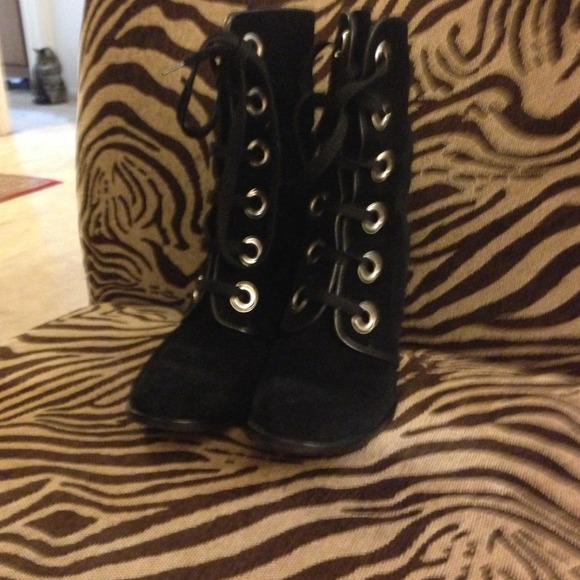 Bundle Mark Jacobs boots /current Elliot skinny's