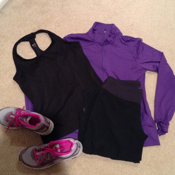 Workout pants and jacket