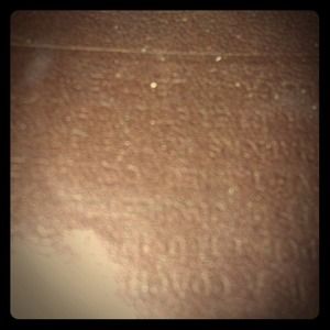 Brown coach interior