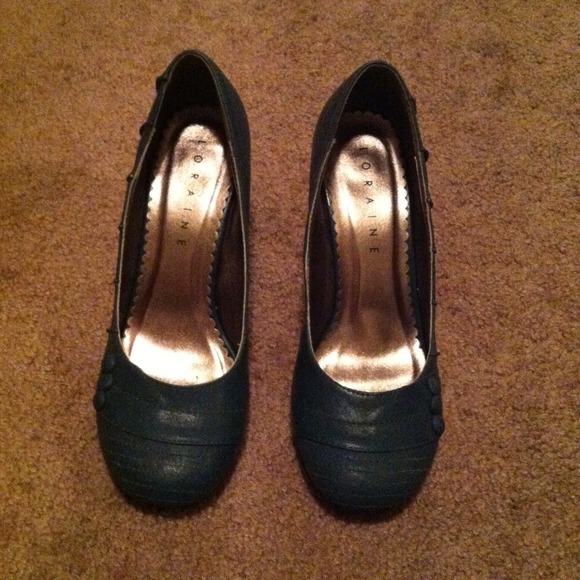 Turquoise heels - Picture 2 of 2