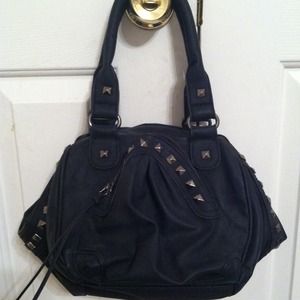 Studded Black Abbey Dawn Purse