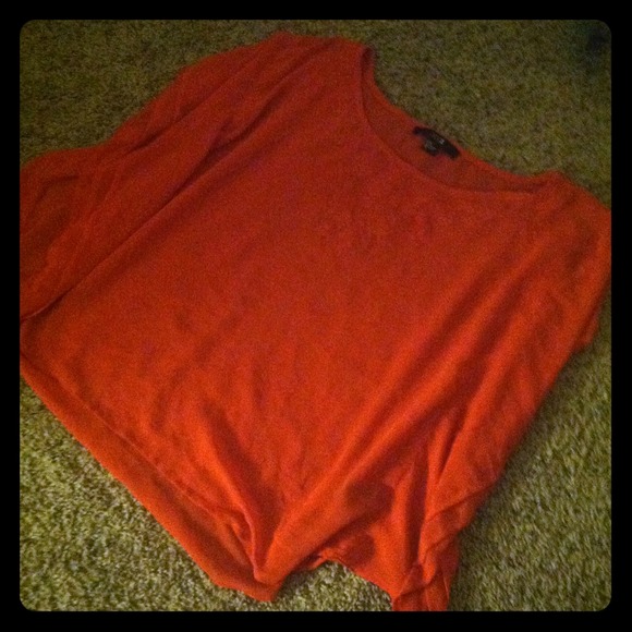 Traded! Forever 21 sheer orange top