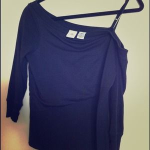 Black Armani Exchange Top