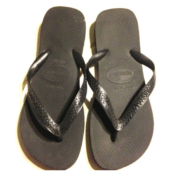 Black Women's Havaianas Flip Flops