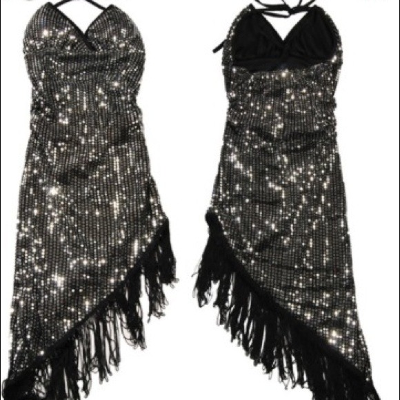 Reduced!-Beautiful sequined dress - Picture 3 of 4