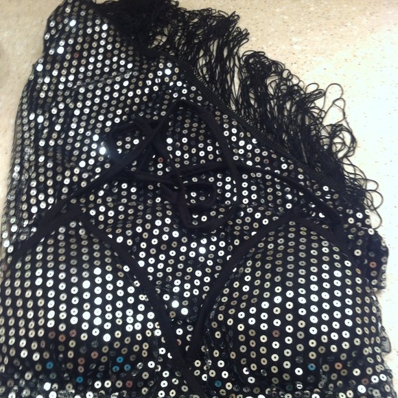 Reduced!-Beautiful sequined dress - Picture 4 of 4