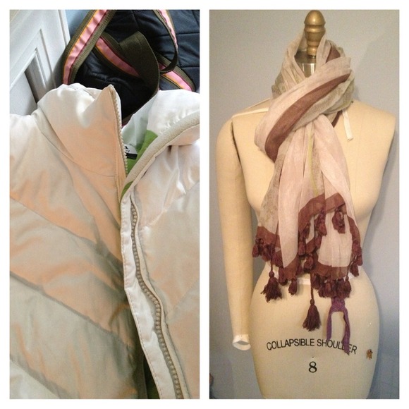 Vest and scarf