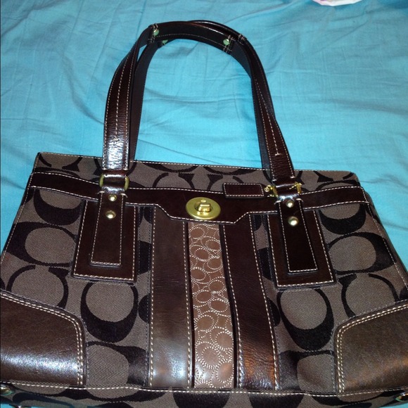 🌟🌟TRADED🌟🌟Brown coach purse