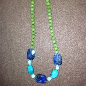 Semi precious stone necklace