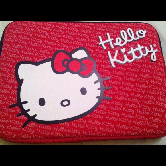 Hello Kitty laptop case!