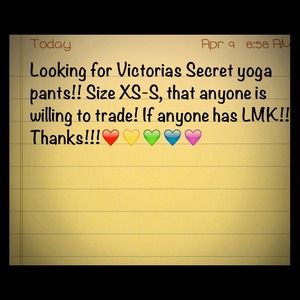 In Need of Victorias Secret Yoga Pants/Shorts!!!