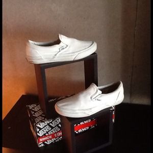 White Vans (size 9)
