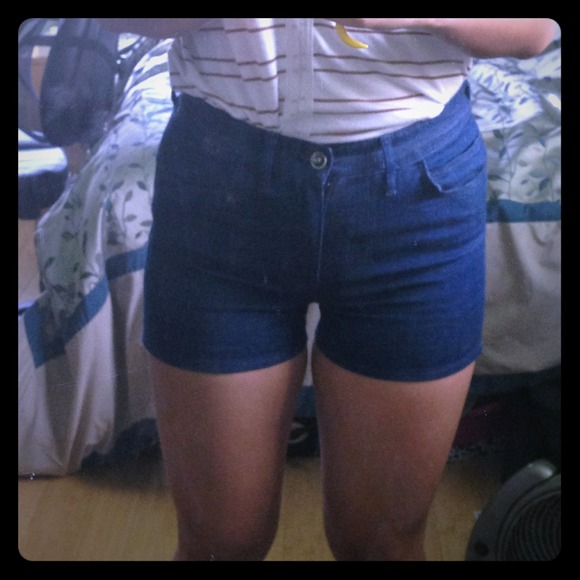 Alexa Chung for Madewell denim shorts