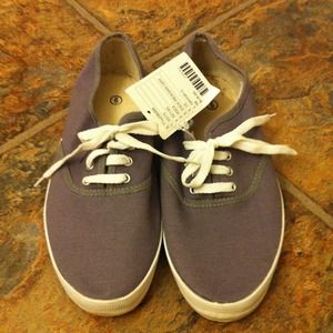 Purple/gray sneakers from Urban Outfitters