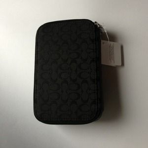 Coach signature jewelry box