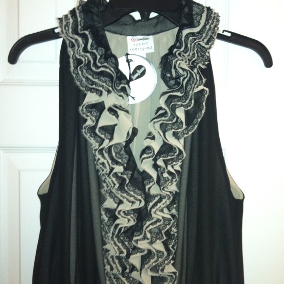 NWT Ruffled Top Robert Rodriguez for Target XL