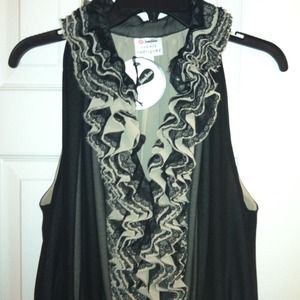 NWT Ruffled Top Robert Rodriguez for Target XL