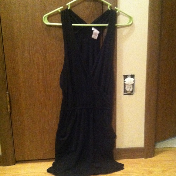 Wrap swim coverup
