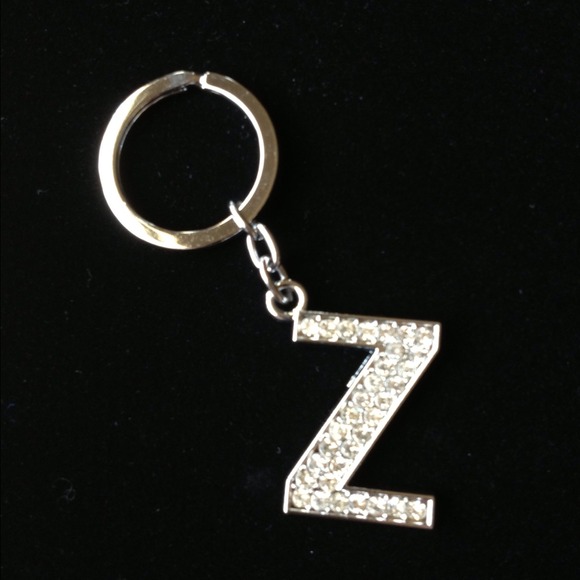 🚫Sold🚫Rhinestone Initial "Z" Keychain *Last One*