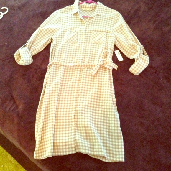 Plaid dress