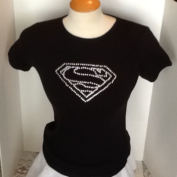 Black tee with studs