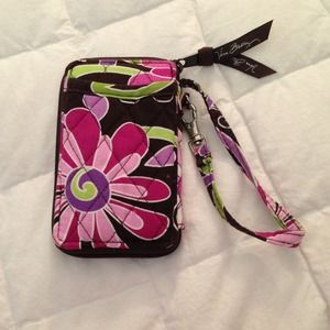 Vera Bradley wrist lit/coin purse bundle