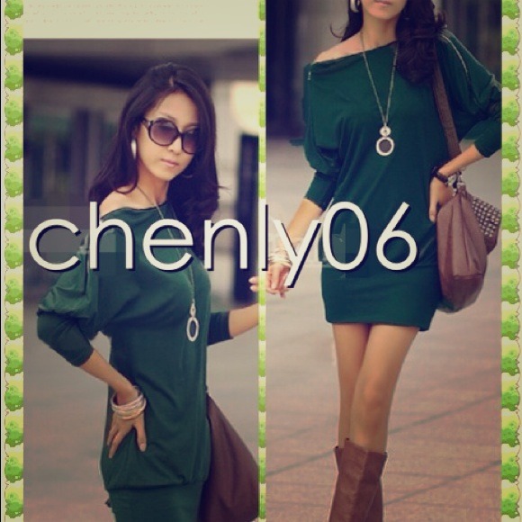 Off shoulder zipper detail mini dress