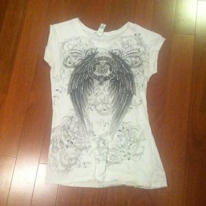 Tshirt with rhinestones