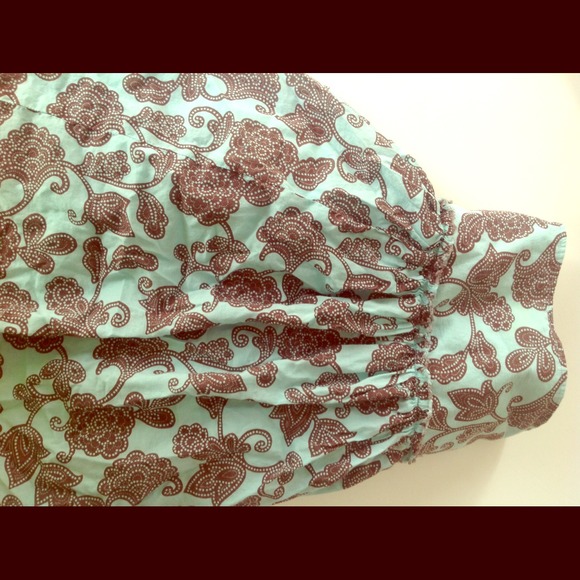 Aqua-Mint/Brown Skirt 🚩