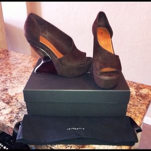 Leifsdottir Katarina Wedges in Chocolate SZ 38