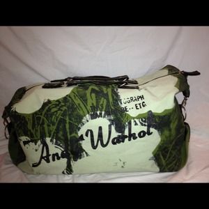 Reduced! Andy Warhol overnight bag!