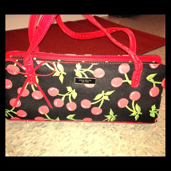 Kate spade inspired cherry purse.