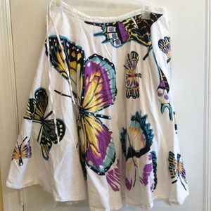 Super cute butterfly skirt!