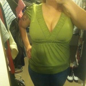 Green shirt