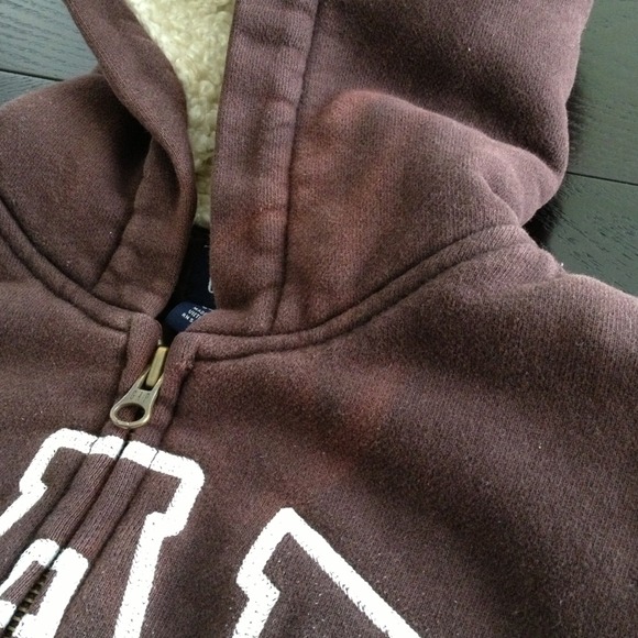 GAP Sweaters Baby Boys Brown Hoodie Sweater Poshmark