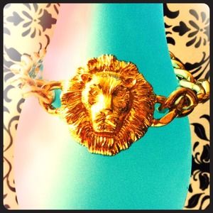 Lion golden bracelet