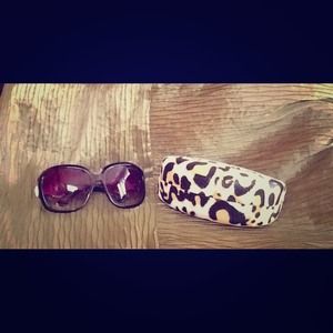 Authentic MK sunglasses with free case!