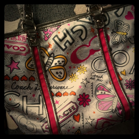 Coach Poppy Tote Purse