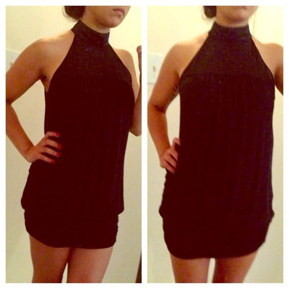 BUNDLE: black dress & gray skirt