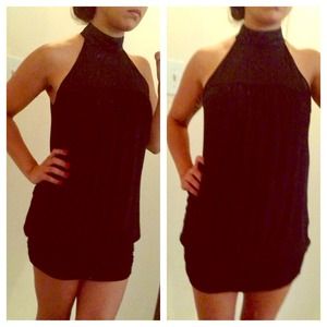 BUNDLE: black dress & gray skirt