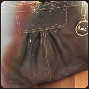 🚫Sold🚫 Coach Grey Patent Leather