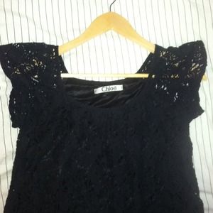 Chloe baby doll dress