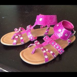 Hot Pink Sandals