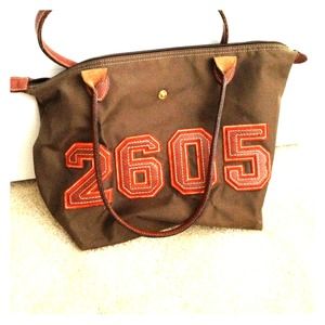 longchamp . Authentic. Olive green