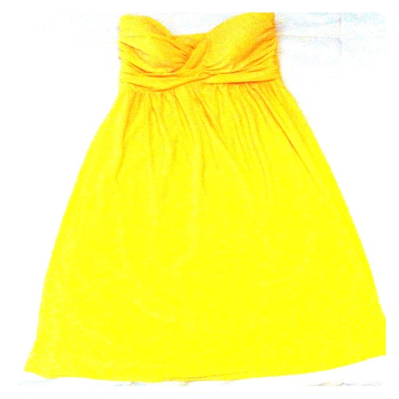 Strapless dress