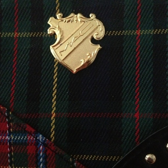 MAC Tartan Tale Holiday Edition Cosmetic Pouch 💚❤ - Picture 2 of 4